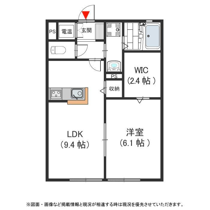 バイブリーコートＤ棟の間取り