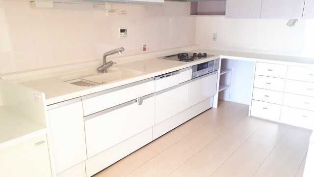 台東区東上野４丁目の賃貸マンションのキッチン|リフォーム前