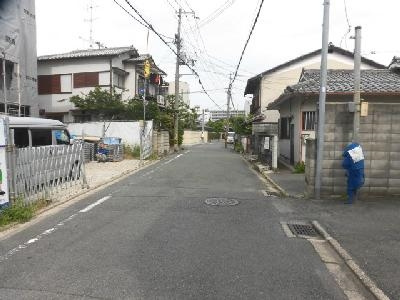 ハイツプレステージの周辺|前面道路