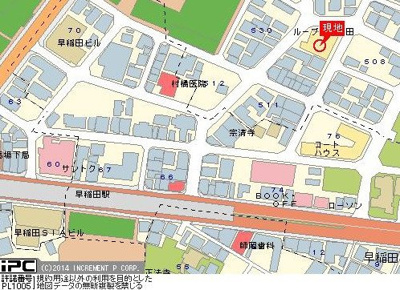 【地図】 | ルーブル早稲田