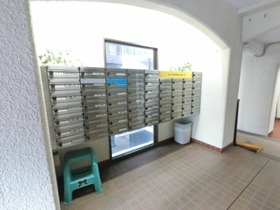 【その他共用部分】 | 東神奈川グリーンマンション | 集合ポストです。
郵便物はこちらからお取りください。