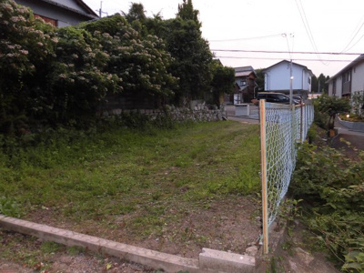 【外観】 | 大津市坂本１丁目25-40　売り土地 | 外観別角度、敷地奥から