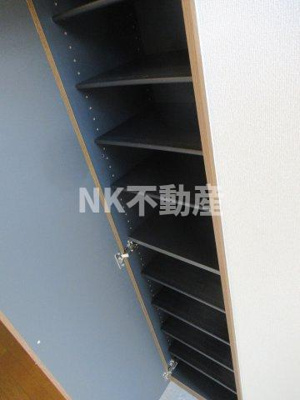 【玄関】 | プルーデンス（吉田賃貸） | シューズボックスです