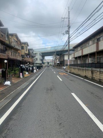門真市島頭4丁目中古戸建の前面道路含む現地写真