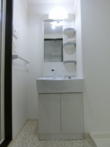 スカイマンションiの洗面所