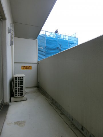 スカイマンションiのバルコニー