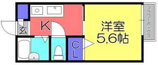 【間取り】 | ハイツ藤