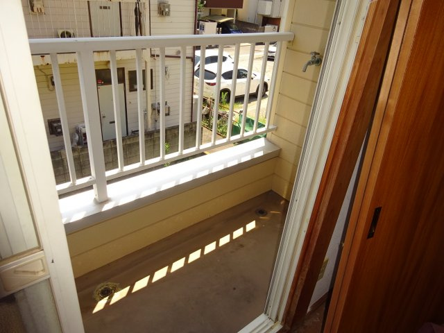 サンコーポのバルコニー