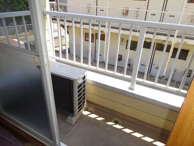 サンコーポのバルコニー