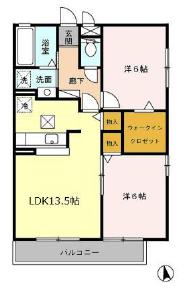 ロイヤルガーデンⅡの間取り
