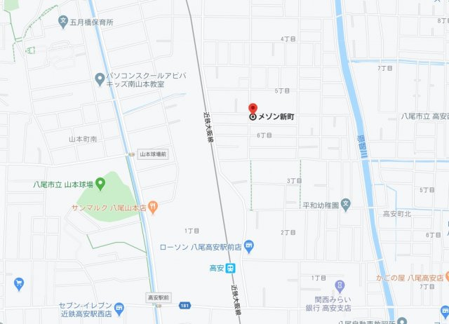 メゾン新町の地図