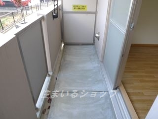 広島市安佐北区深川３丁目の賃貸マンションのバルコニー