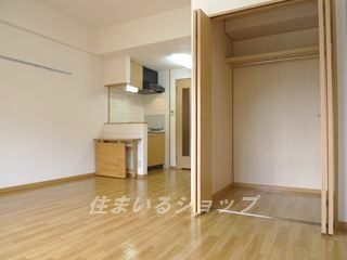 広島市安佐北区深川３丁目の賃貸マンションの収納|ウォークインクローゼット