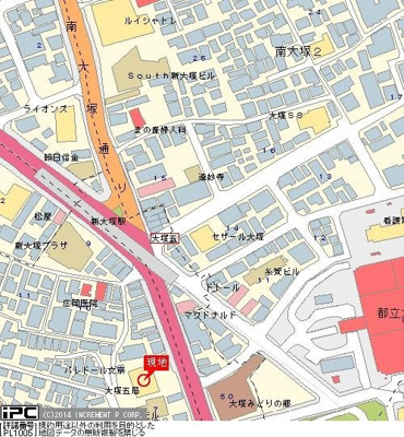 【地図】 | パレ・ドール文京メトロプラザⅠ