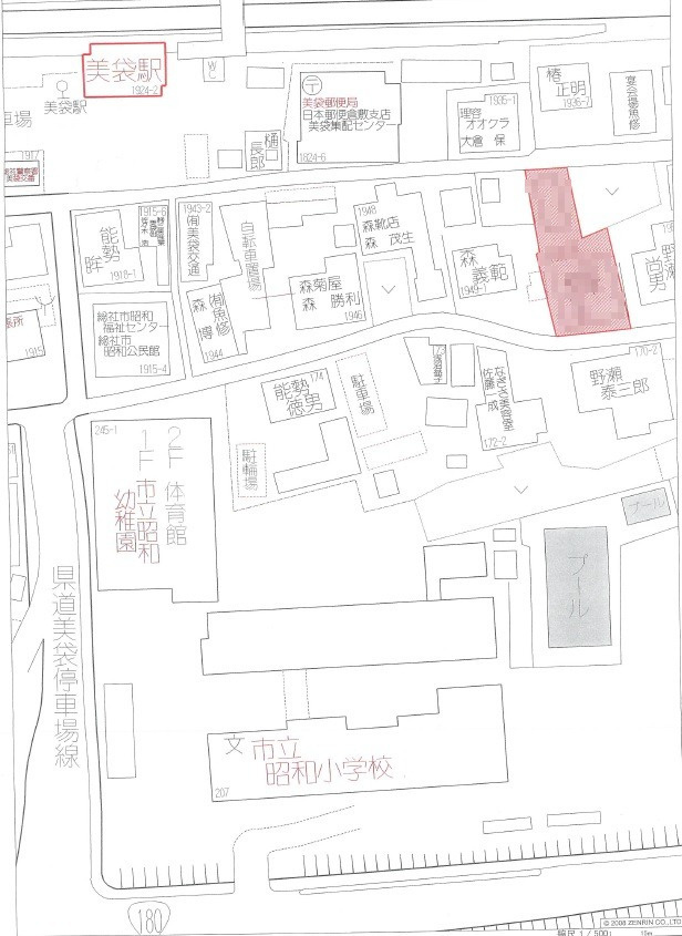 総社市美袋　約140坪　売地