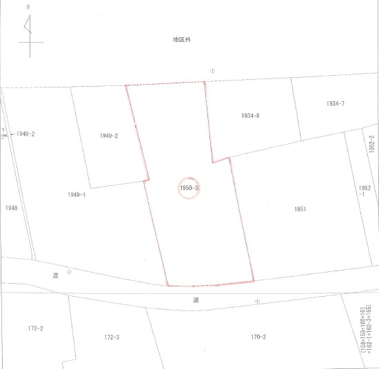 総社市美袋　約140坪　売地