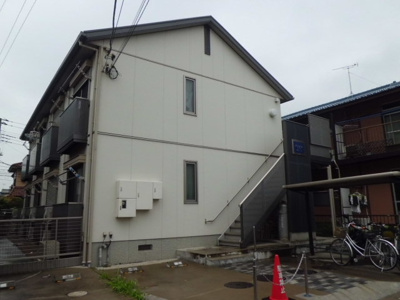 【外観】 | Ｆine’s | Ｆｉｎｅ´ｓ　軽量鉄骨造2階建て