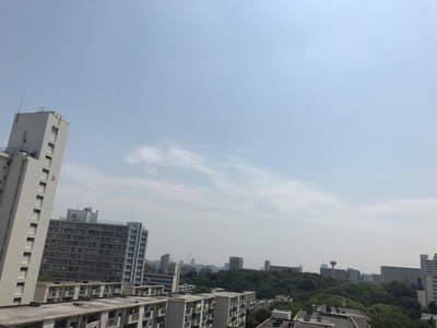 【展望】 | アルプスマンション西大久保 | 前方に棟がないので、見渡しがよく眺望良好です