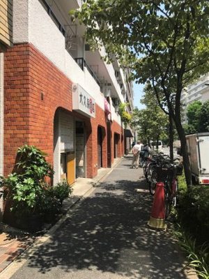 【周辺】 | アルプスマンション西大久保 | マンションの前面道路です