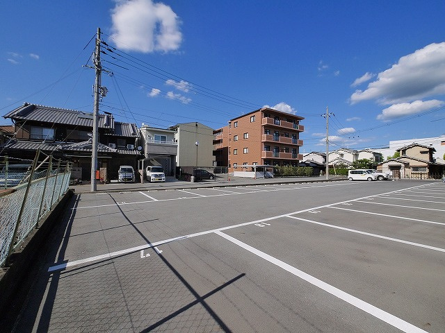 桜池駐車場の駐車場