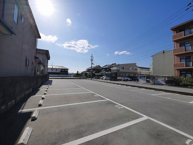 桜池駐車場の駐車場