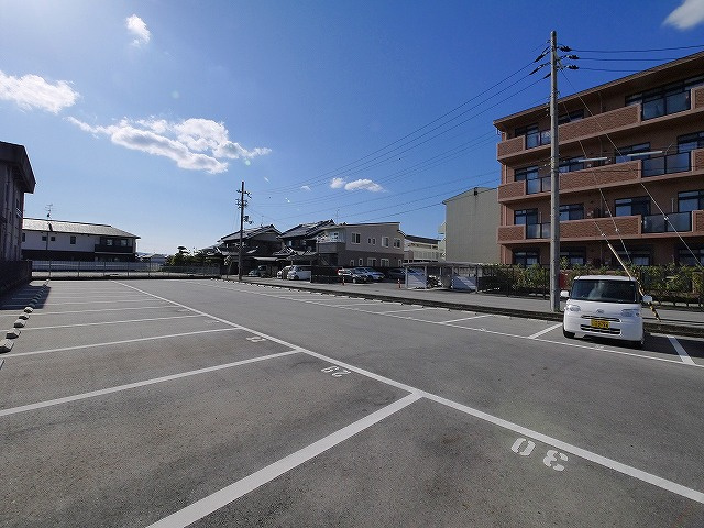 桜池駐車場の駐車場
