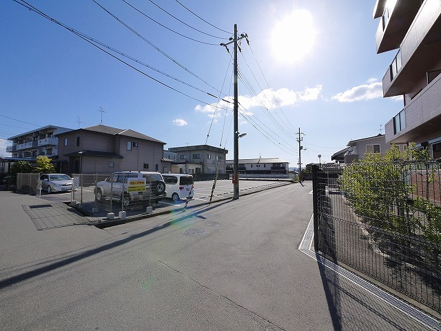 桜池駐車場の駐車場