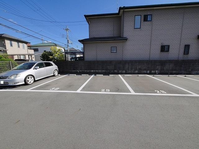 桜池駐車場の駐車場