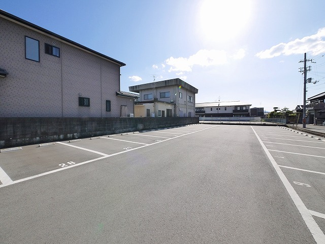 桜池駐車場の駐車場