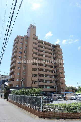 ダイアパレス幕張　角住戸　高層階の外観