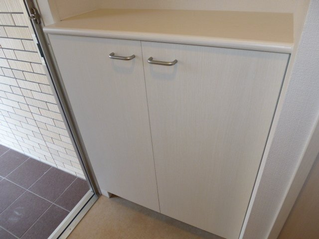 フロイデⅢの玄関|シューズボックス