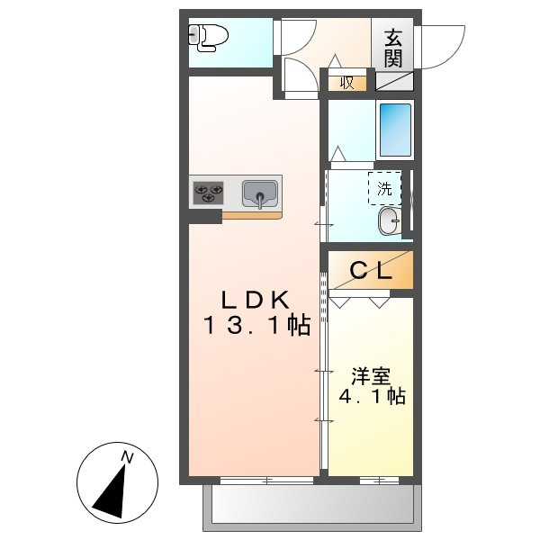 フロイデⅢの間取り