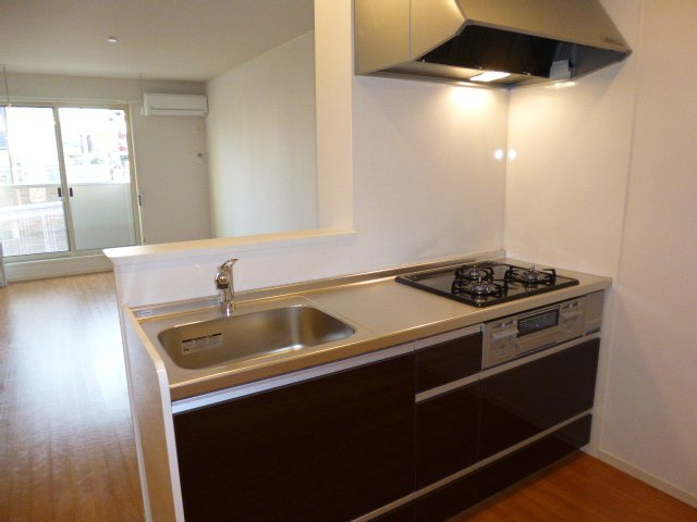 フロイデⅢのキッチン|カウンターキッチン