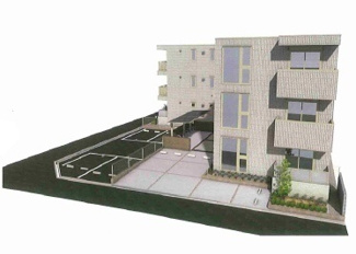 【外観パース】 | リュネ甲子園