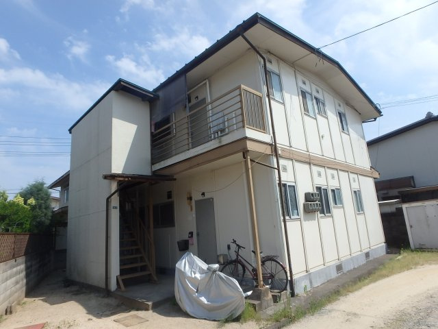 岡山市東区可知　大西アパートの外観