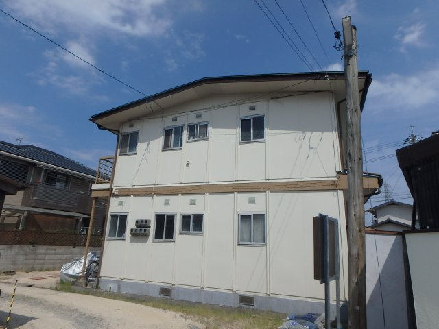 岡山市東区可知　大西アパートの外観