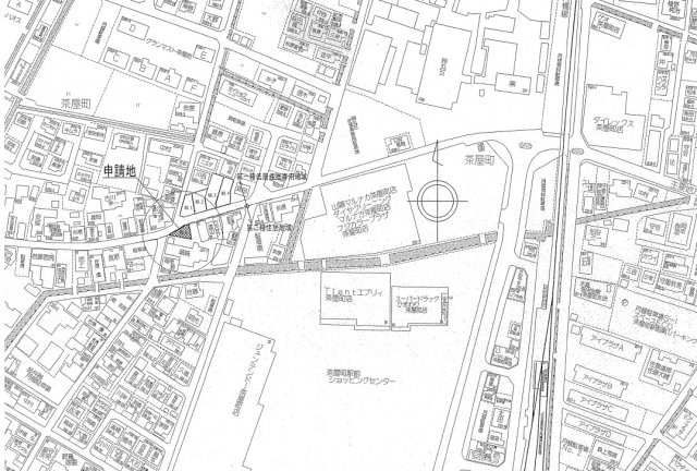 セルリアンステージ倉敷市茶屋町の地図