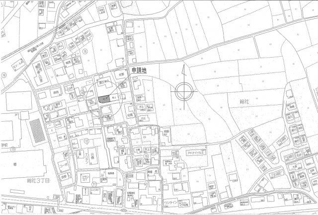 セルリアンステージ総社三丁目の地図