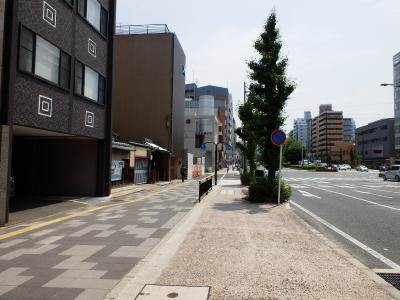 ピュアコート五条の周辺|前面道路
