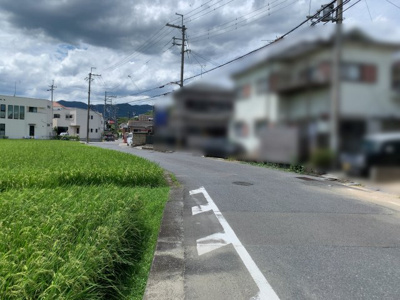 【前面道路含む現地写真】 | 大津市堅田1丁目2-27　新築戸建