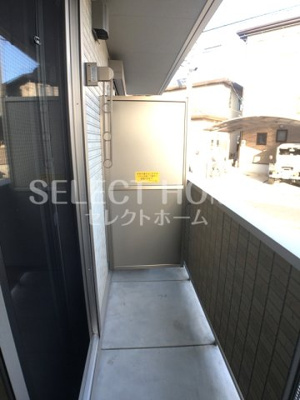 【バルコニー】 | サンレストB棟 | 陽当たり良好なバルコニーです