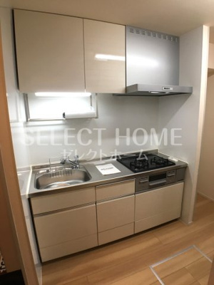 【キッチン】 | サンレストB棟 | コンパクトなキッチンで掃除もラクラク