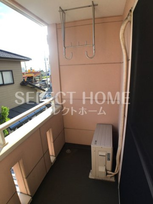 【バルコニー】 | マノワール青木 | 落ち着いた時間を過ごせるバルコニーです