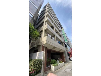 【外観】 | ＳＲＣ造９階建て　マンションは箱崎湊橋通り沿いです