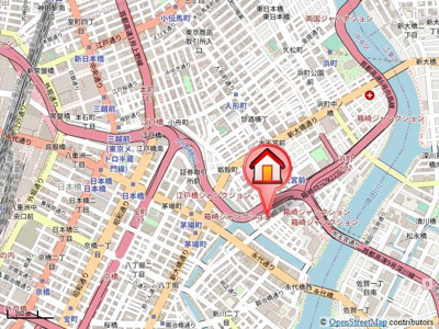 【地図】 | 光建ハイム日本橋 | 茅場町駅、人形町駅も徒歩10分以内。複数路線利用できアクセス良好です