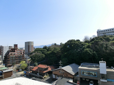 【展望】 | 歯大前スカイマンション | 日当たり良好です。
