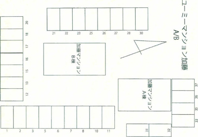 【区画図】 | ユーミーマンション加藤Ｂ棟