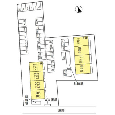 【区画図】 | D-room パストラーレⅡ