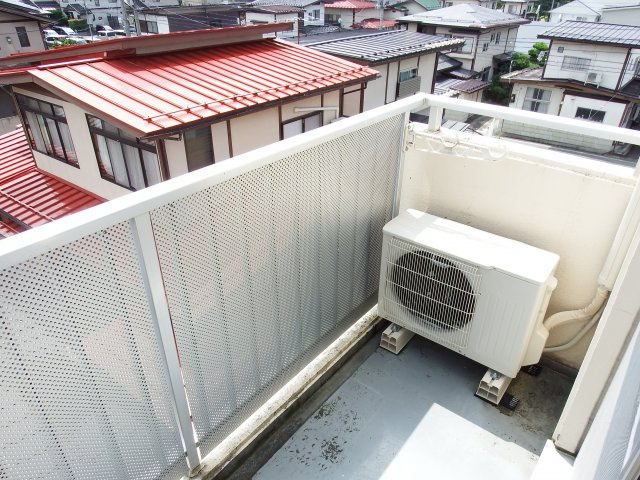 リベルSATOのバルコニー
