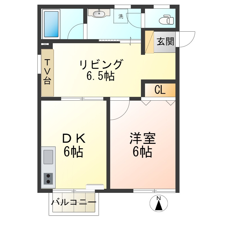 リベルSATOの間取り
